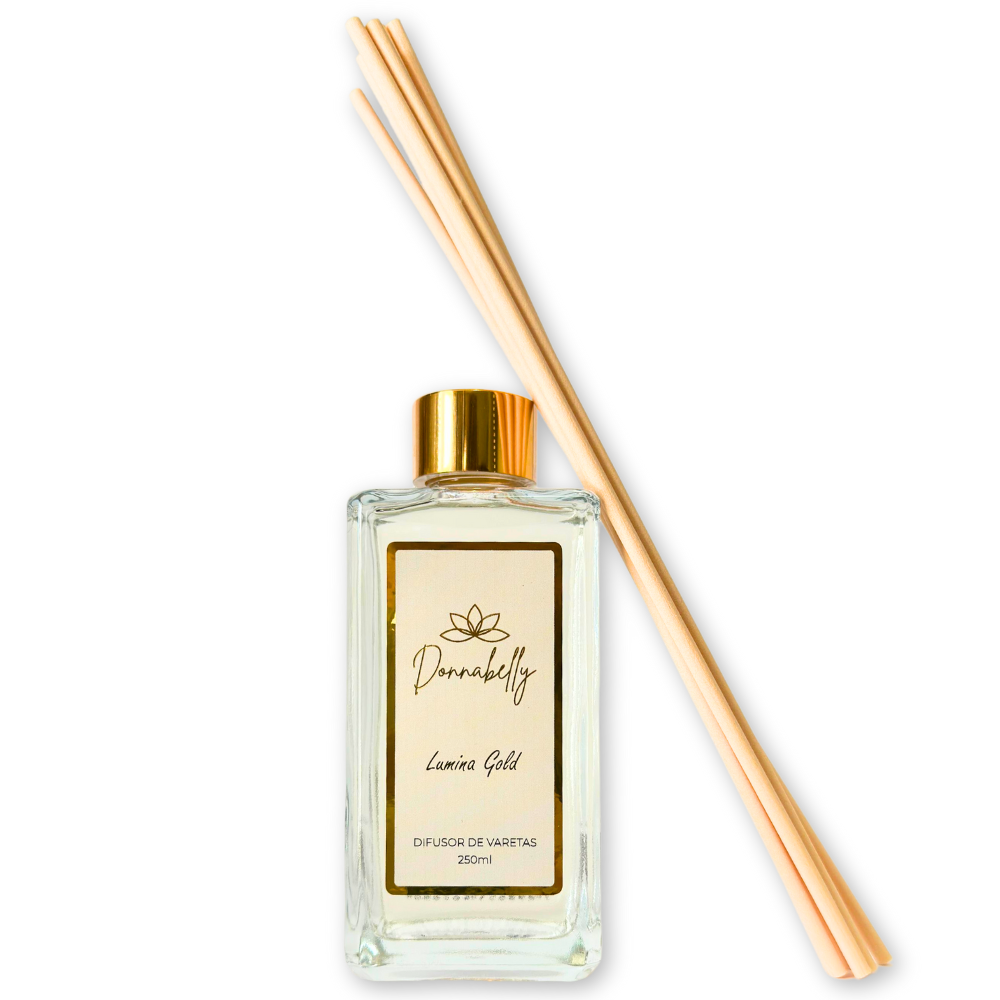 Difusor de Varetas Donnabelly Lumina Gold...