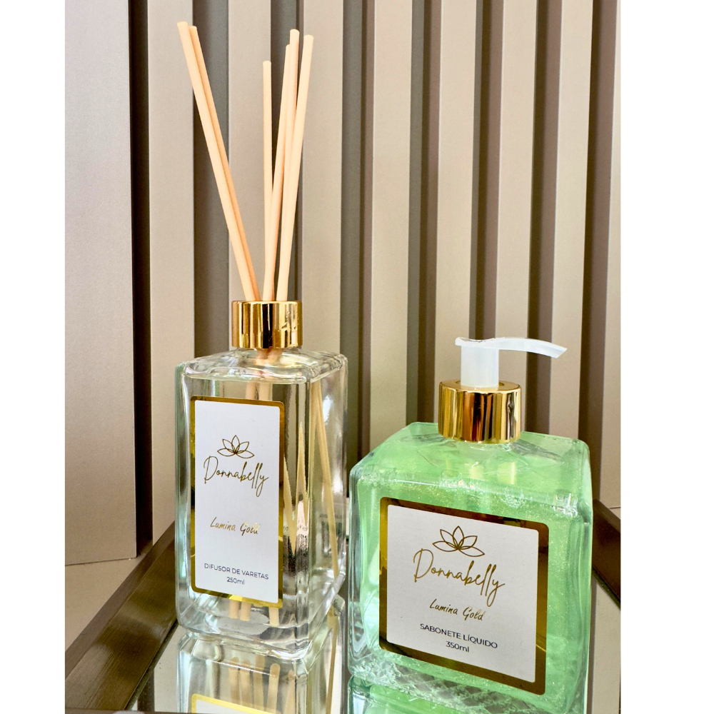 Difusor de Varetas Donnabelly Lumina Gold...