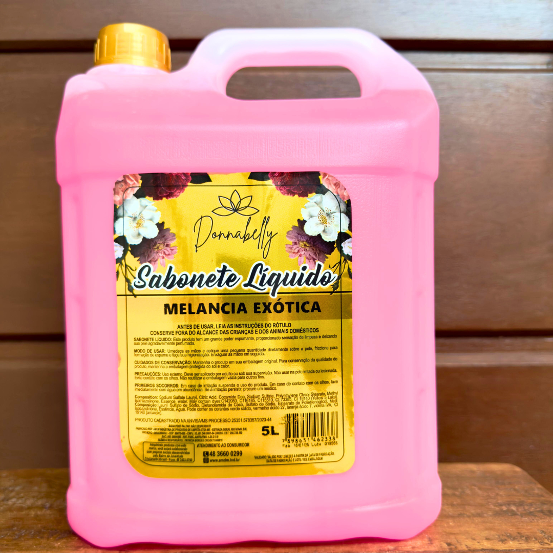 Sabonete Líquido Perolado Donnabelly Mela...