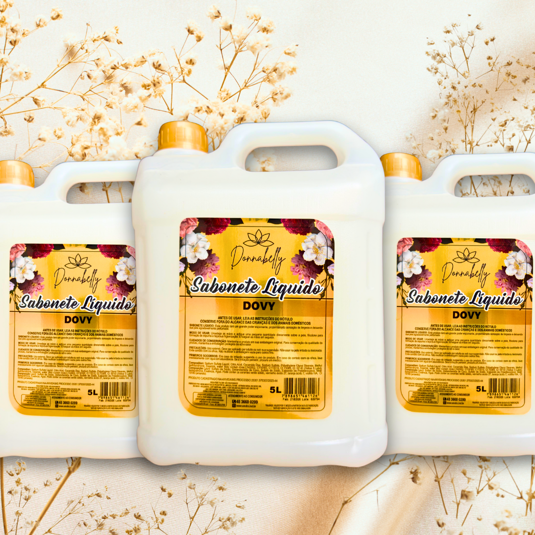Sabonete Líquido Perolado Donnabelly Dovy 5L