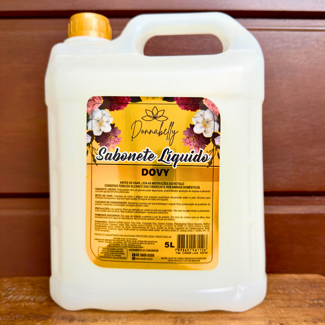 Sabonete Líquido Perolado Donnabelly Dovy 5L